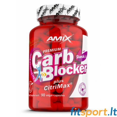 Блокатор углеводов Amix Nutrition со крахмаллайтом, 90 капсул. 